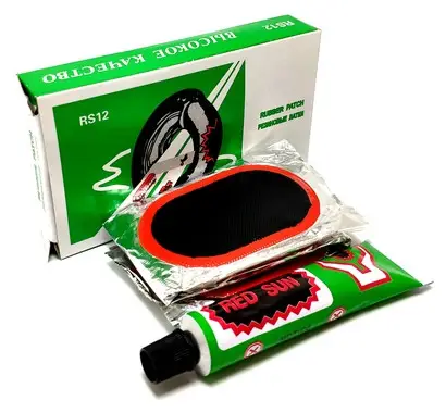 [123-08] Латки + клей RS 12 круглі  