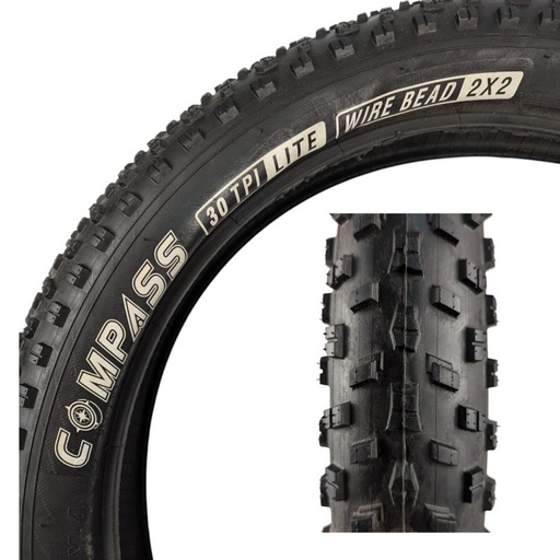 [151-61] Покришка 24-4.0 COMPAS (1272)  FAT BIKE