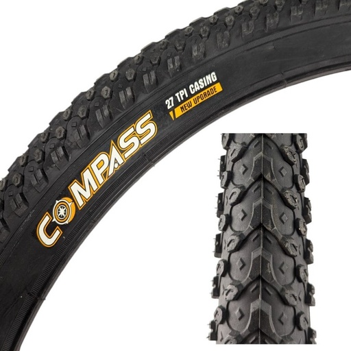 [175-27] Покришка 27.5-2.10 COMPAS (1197) дрібний шип