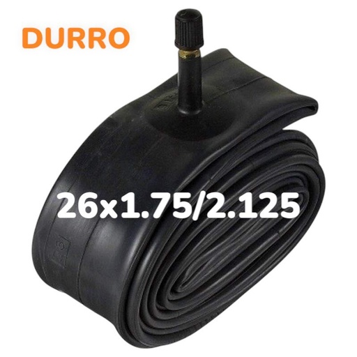 [152-02] Камера 26x1.75/2.125  DURRO/RW  butyl  AV 35mm
