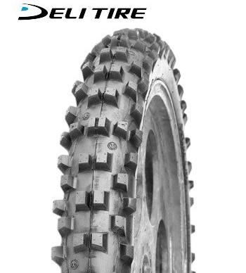 [180-50] Мотошина  12"  80/100-12 DELI TIRE Індонезія SB-114 шипована,TT камерна  
