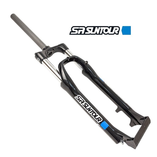 Вилка 26 аморт. безрізьб. SR SUNTOUR (XCE28) Ø28.6mm (1-1/8") disk. AL. шток L-255mm хід:100мм, чорна