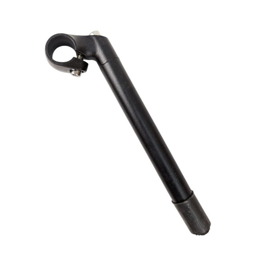 [080-15] Винос руля мтв сталь-алюміній Ø22,2 L-200мм, Ø25,4 чорний матовий. 