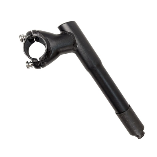 [080-13] Винос руля мтв сталевий довгий Ø25.4мм L-200мм L- 60мм Ø31.8мм HS059, чорний матовий