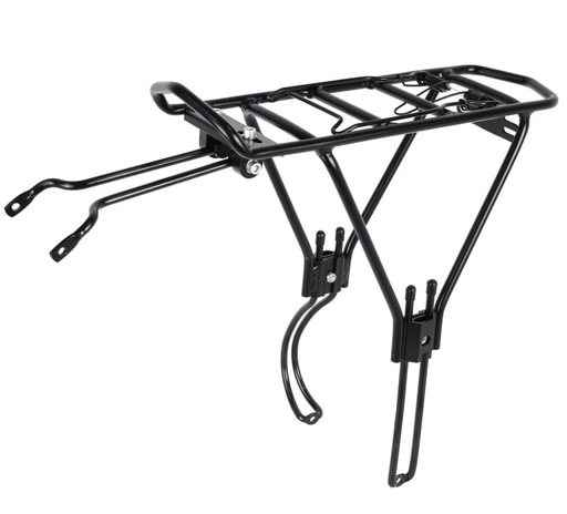 Багажник 26-29 під дискові гальма алюмінієвий (нерозбірний) чорний