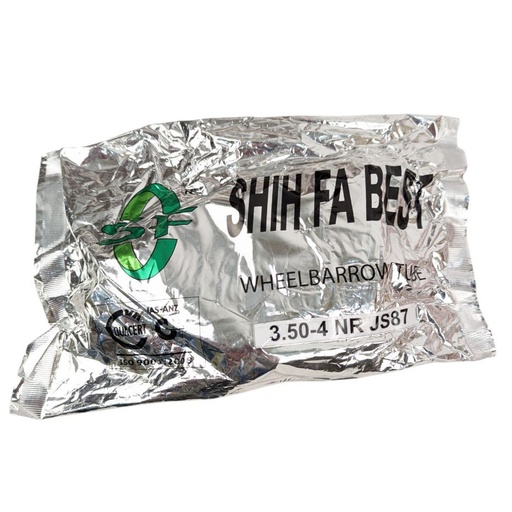 [187-13] Камера  4"  3.50-4  SHIHFA  В'єтнам  (JS-87) зігнутий ніпель