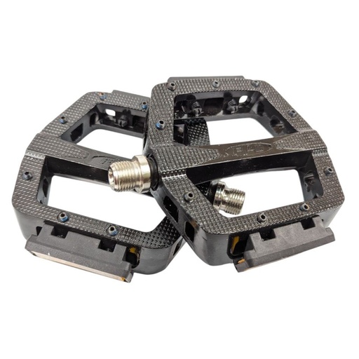 [026-98] Педалі FPD-388 широкі чорні, алюміній проми, Тайвань 