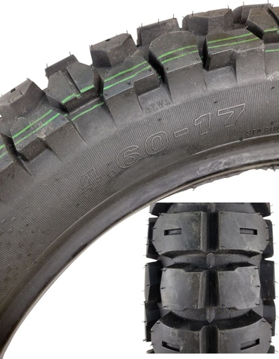 [184-56] Мотошина  "17"  4.60-17  YX-922 Enduro, камерна ТТ