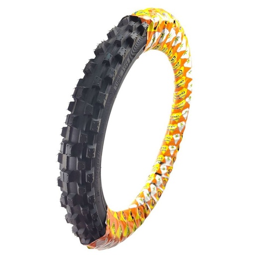 [184-4490] Мотошина  "17"  70/100-17  GS-001/JK-626 шипована Cross