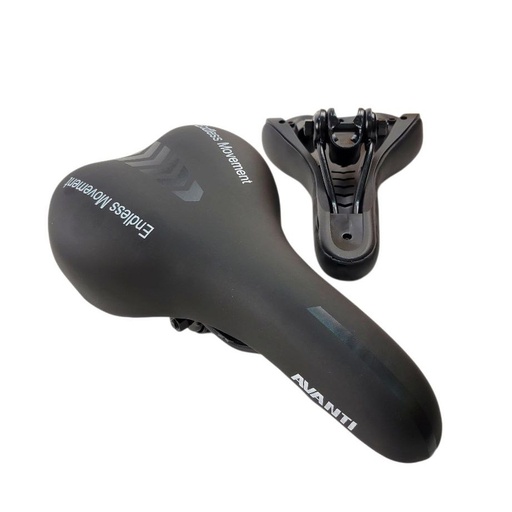 [058-09] Сідло мтв AVANTI №AFT-83, чорна стрілка, чорне