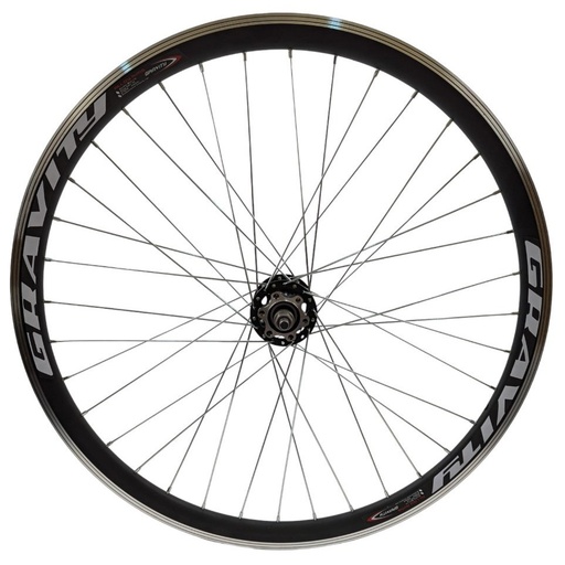 [013-014] Колесо 27,5 зад, обід (б) Gravity 2-ний, втулка SHUNFENG на промах, диск 6 болтів