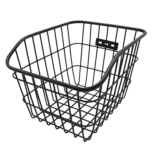 [072-27] Кошик металевий на багажник чорний