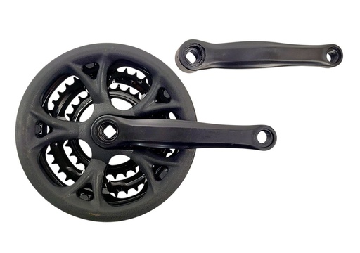 [040-24] Комплект шатунів МТВ (48/38/28Т) L-170mm великий (61) чорний