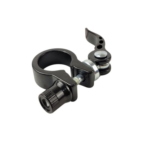 [064-26] Хомут з ексцентриком труби сідла Ø25.4 мм алюміній, чорний