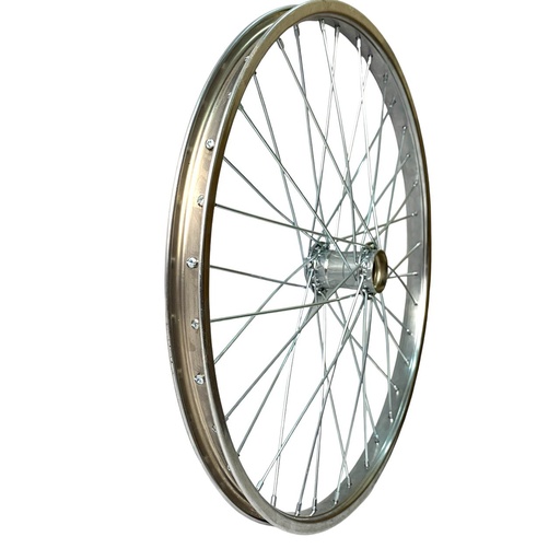 [007-931] Колесо 24 (540) зад, обід НІКЕЛЬ, спиця 2мм, стакан