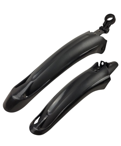 [043-101] Крила 20-24 пластик чорні, кріплення на трубу сідла