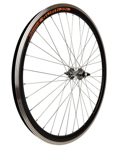 [012-590] Колесо 26 перед, обід О GUANJIN 2-ний , втулка М на віночках, диск різьба