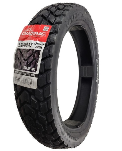 [184-5017] Мотошина  "17"  120/80-17  ChaoYang H-803-R, TL безкамерна