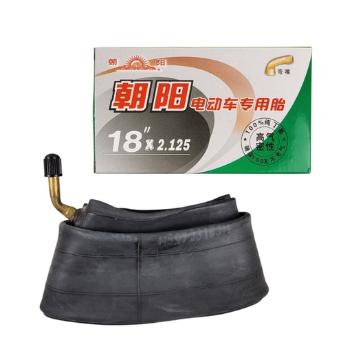 [170-35] Камера 18х2.125 CHAOYANG  зігнутий ніпель  E-bike