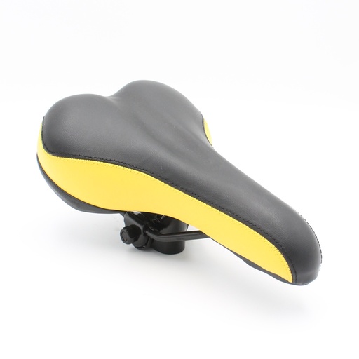 [058-03] Сідло мтв №184 чорно-жовте