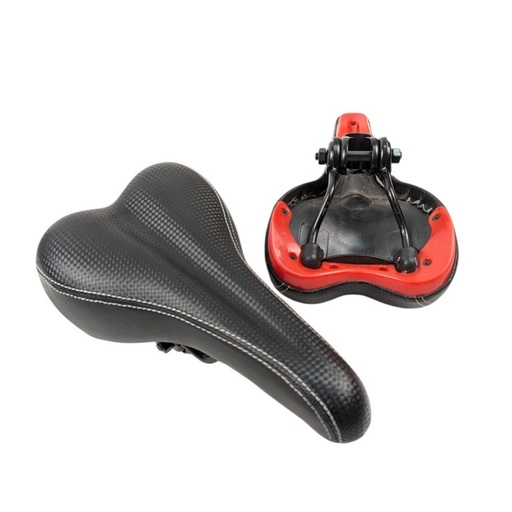 [058-05] Сідло мтв AZ-056 (250x150 мм) чорне 