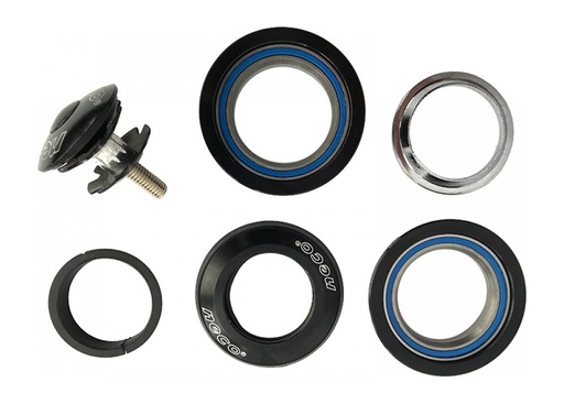 [076-42] Рульовий набір мтв безрізьбовий Ø28.6 NECO (H125) 44 пром підшипники, напівінтегрований