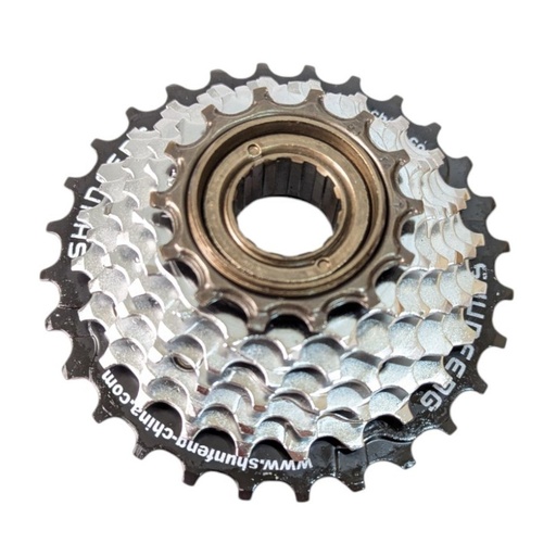 [107-10] Зірка задня різьбова 7-рик нікель INDEX