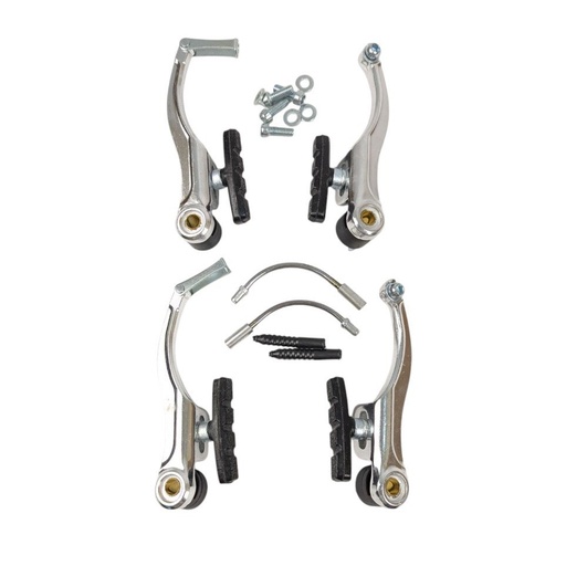 [089-07] Гальма V-brake (перед + зад) алюміній